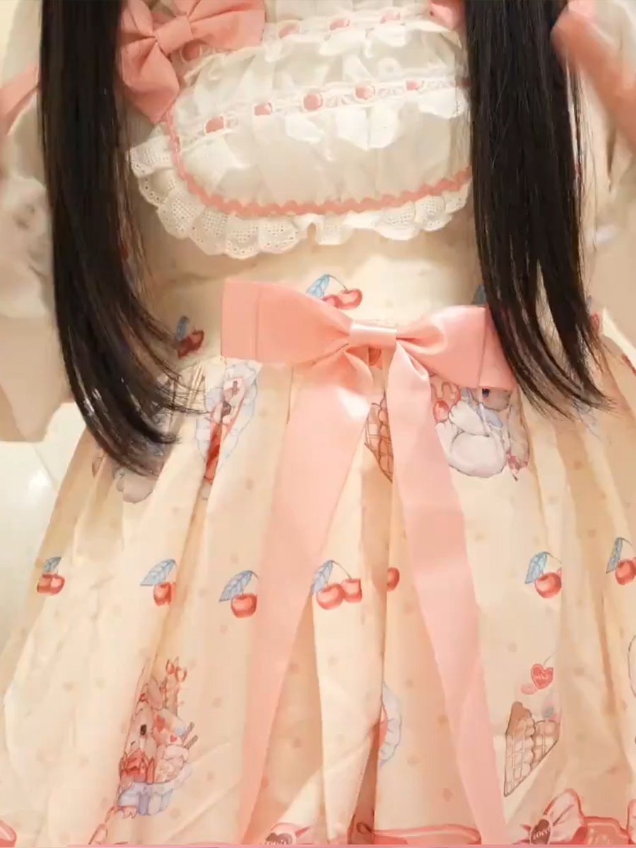 冰凌紫萱 – 洛丽塔轻花嫁白丝LO娘上位骑乘